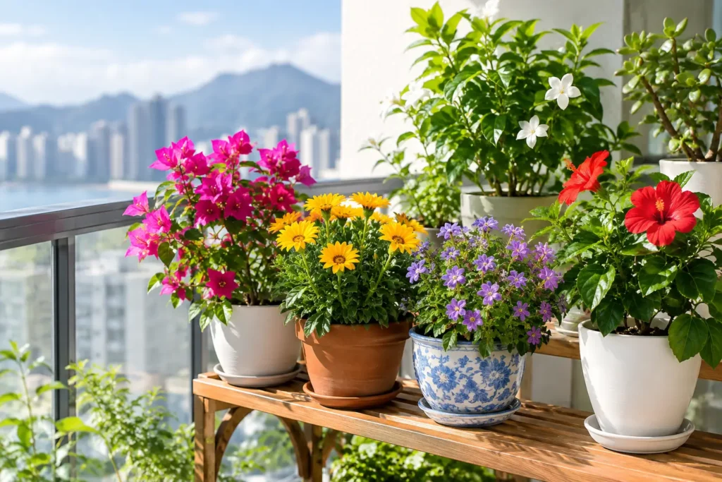 陽台耐曬觀花植物推薦,香港西斜位也能養好的9種盆栽